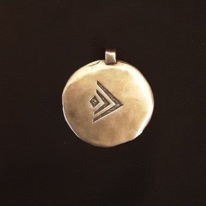 Silver Pendant Signed Silpada